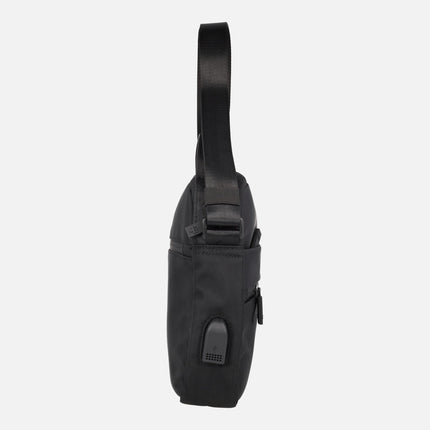 Crossbody bags for men in combination Black