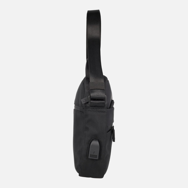 Crossbody bags for men in combination Black