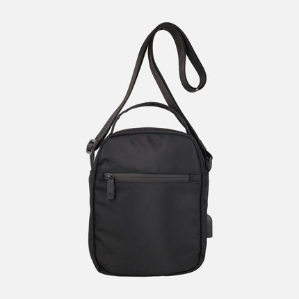 Crossbody bags for men in combination Black