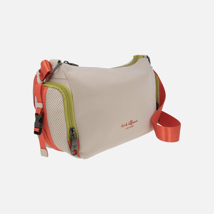 Beige crossbody bags with side pockets Pepe Moll