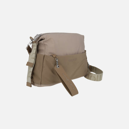 Bolsos bandolera en combinado bicolor de Pepe moll