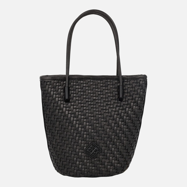 Bolsos pequeños efecto trenzado con asa bandolera