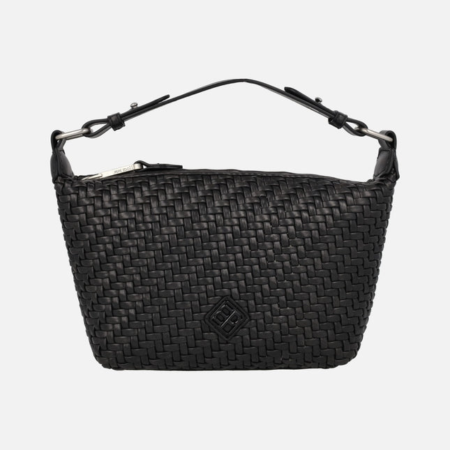 Bolsos de mano efecto trenzado con bandolera ajustable
