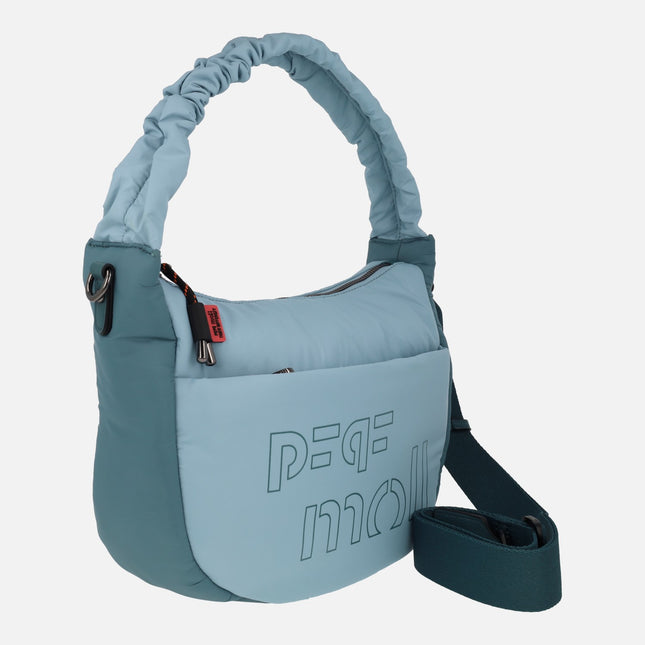 Pepe Moll blue quilted bags with shoulder strap included
