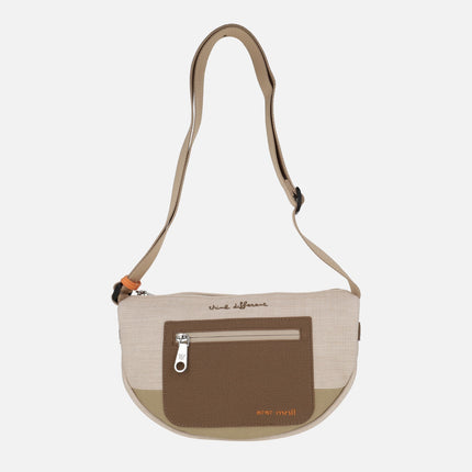 Bolsos bandolera con forma de media luna Pepe moll