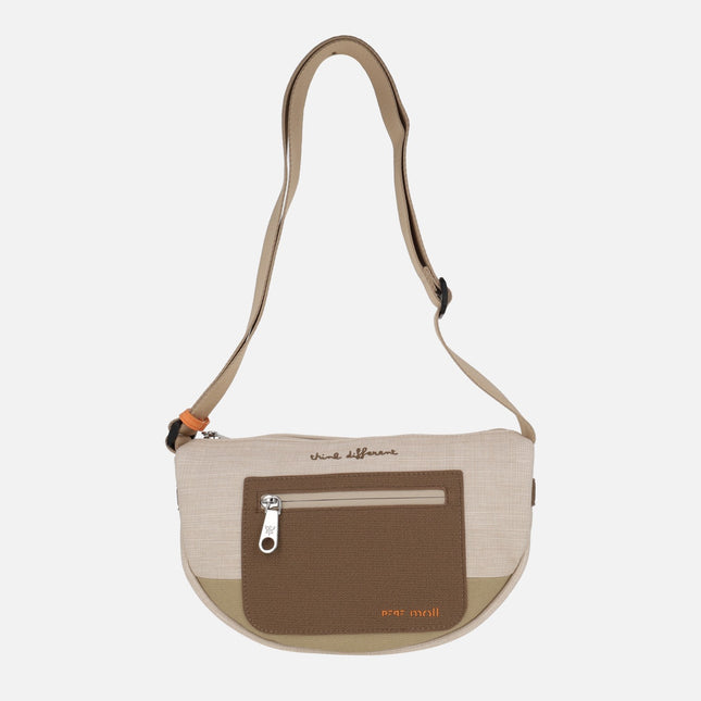 Bolsos bandolera con forma de media luna Pepe moll