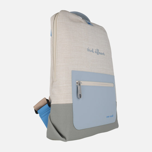 Mochilas urbanas Pepe moll en combinado de colores