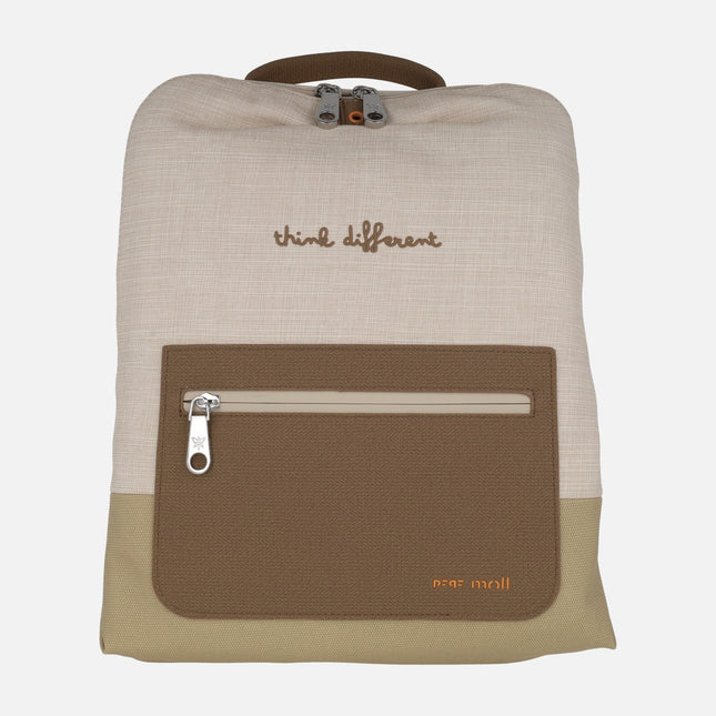 Mochilas urbanas Pepe moll en combinado de colores