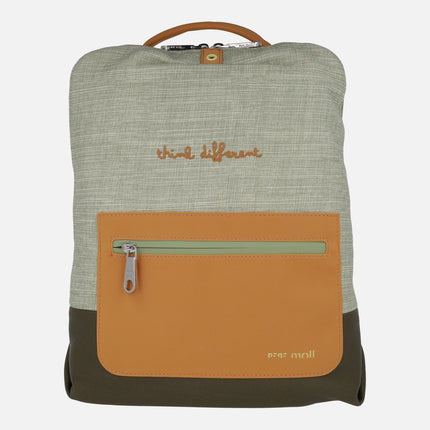 Mochilas urbanas Pepe moll en combinado de colores