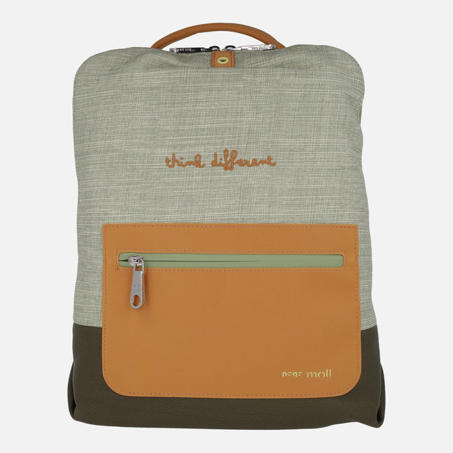 Mochilas urbanas Pepe moll en combinado de colores