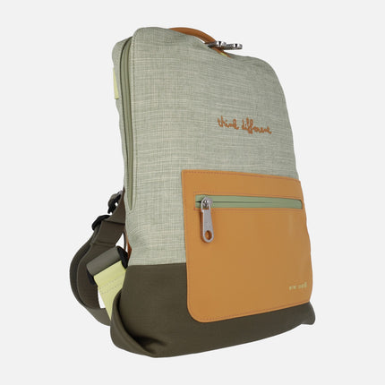 Mochilas urbanas Pepe moll en combinado de colores