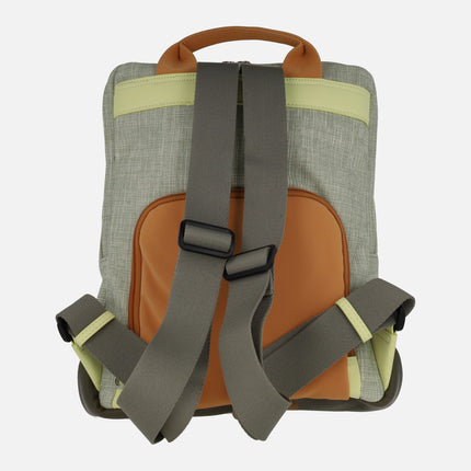 Mochilas urbanas Pepe moll en combinado de colores