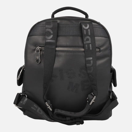 Pepe Moll backpacks with graffiti style details