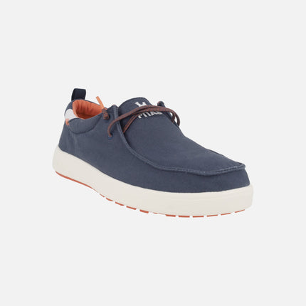 Biarritz wallabi style men's shoes made of cotton