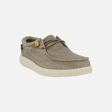 Zapatos para mujer en algodón lavado Wallabi WP150 Washed