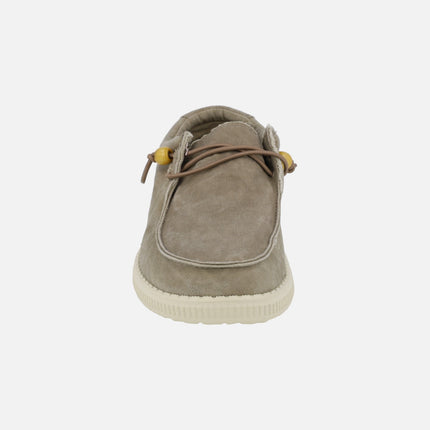 Zapatos para mujer en algodón lavado Wallabi WP150 Washed