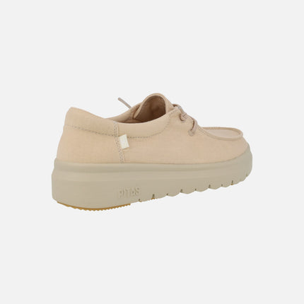 Cannes Women's wallabi shoes with track outsole