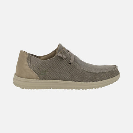 Melson - Raymon Stretch Lace-up Canvas Shoes