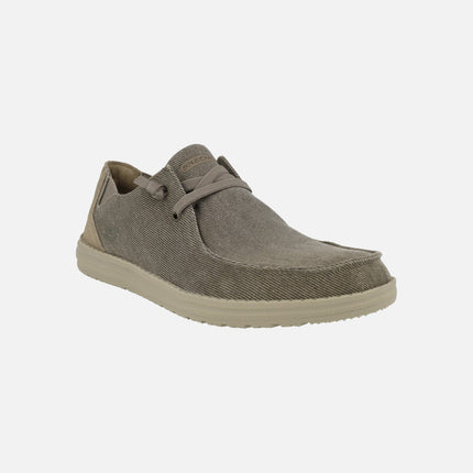 Melson - Raymon Stretch Lace-up Canvas Shoes