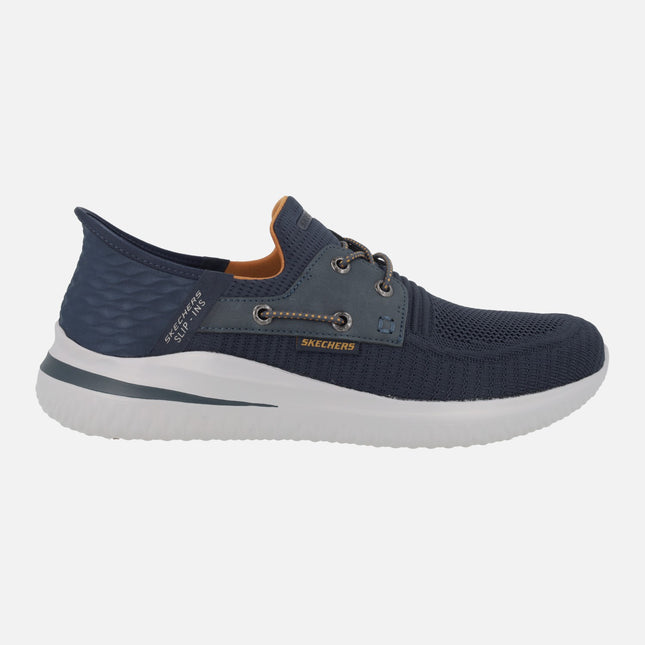 Náuticos para hombre en combinado azul Delson 3.0 Roth