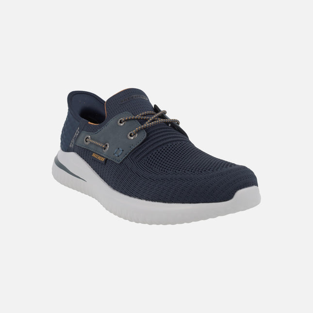 Náuticos para hombre en combinado azul Delson 3.0 Roth