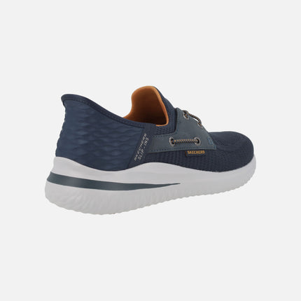 Men's boating shoes in blue combination Delson 3.0 Roth