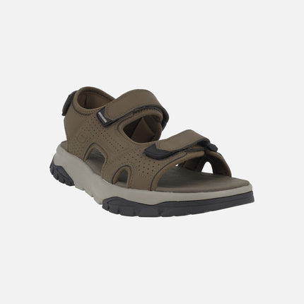 Sandalias para hombre con velcros ajustables Relaxed Fit: Wagner - Avalon