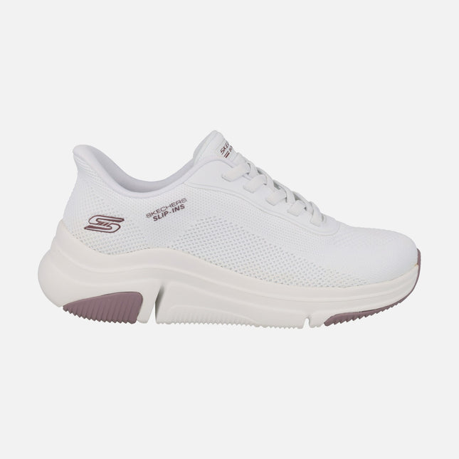 Bobs Sparrow Flex - Too you women's white sneakers