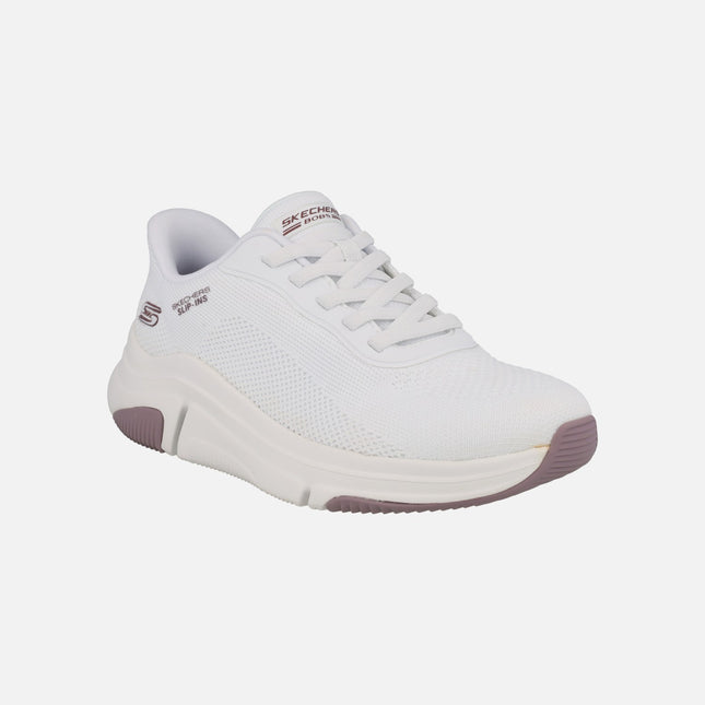 Bobs Sparrow Flex - Too you women's white sneakers
