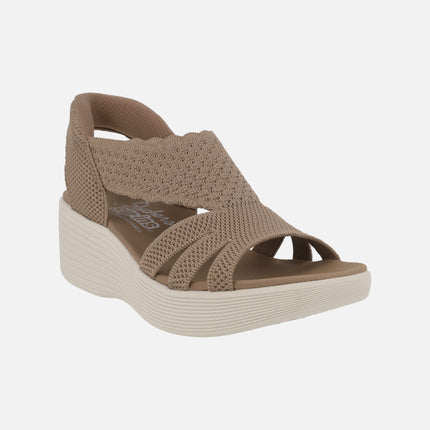 Slip Ins Parallel Lite - Summer Invite wedged sandals