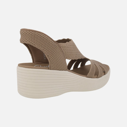 Slip Ins Parallel Lite - Summer Invite wedged sandals
