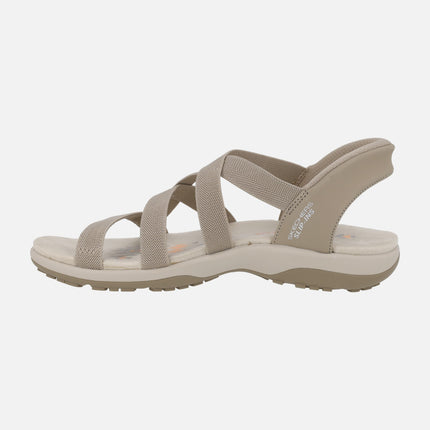 Sandalias deportivas en tejido elástico Slip-ins: Reggae Slim - Stretch Flex
