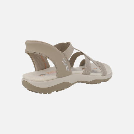Sandalias deportivas en tejido elástico Slip-ins: Reggae Slim - Stretch Flex