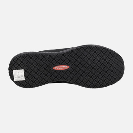 Zapatillas deportivas negras especiales oficios Work Slip-resistand squad