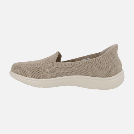 Zapatillas en tejido beige Slip-ins: On-The-GO Flex Radiant - Sloane