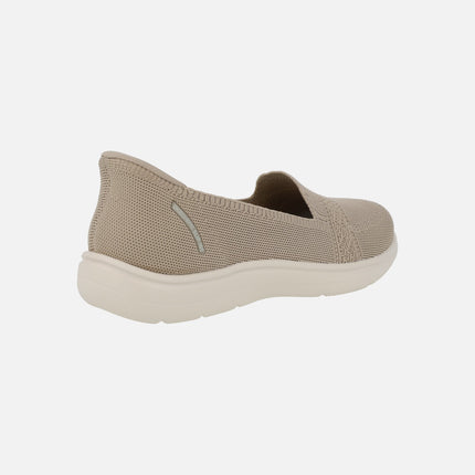Zapatillas en tejido beige Slip-ins: On-The-GO Flex Radiant - Sloane