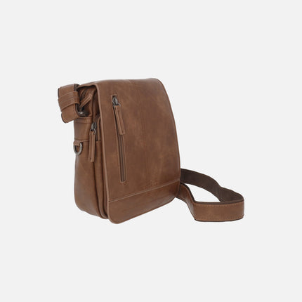 Bolsos bandolera con tapa para hombre