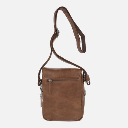 Bolsos bandolera con tapa para hombre
