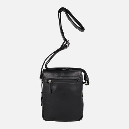 Bolsos bandolera con tapa para hombre