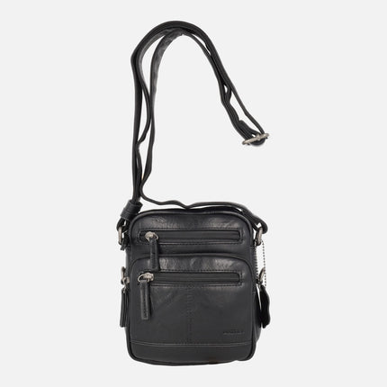 Bandolera pequeña para hombre con múltiples bolsillos