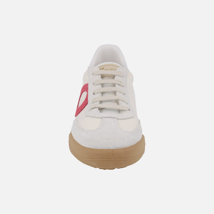 Zapatillas deportivas combinadas estilo casual con cierre de cordones