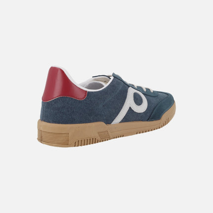 Zapatillas deportivas para hombre en combinado azul marino