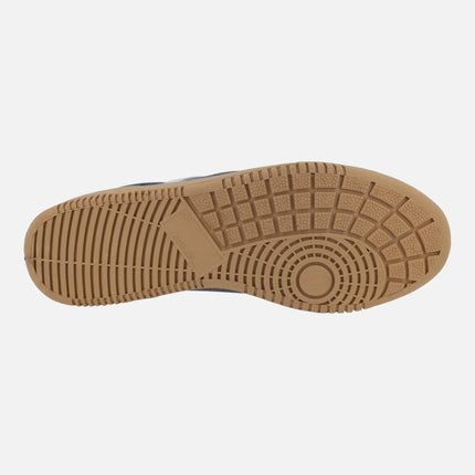 Zapatillas deportivas para hombre en combinado azul marino