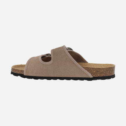 Sandalias UNISEX Tropic en algodón orgánico con piso BIO