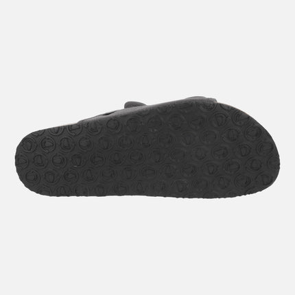 Sandalias para mujer Tropic en algodón orgánico con piso BIO
