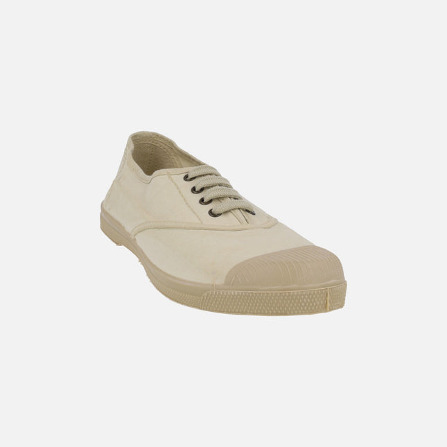 Zapatillas deportivas en algodón orgánico color crudo modelo CERRO