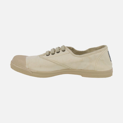 Zapatillas deportivas en algodón orgánico color crudo modelo CERRO