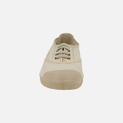 Zapatillas deportivas en algodón orgánico color crudo modelo CERRO