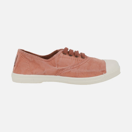 Zapatillas deportivas Old Lavanda en algodón orgánico