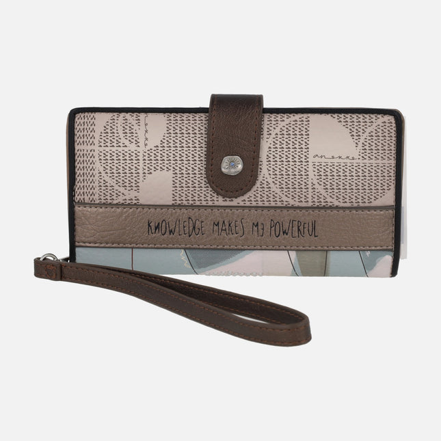 Carteras billeteras Auralis tamaño grande